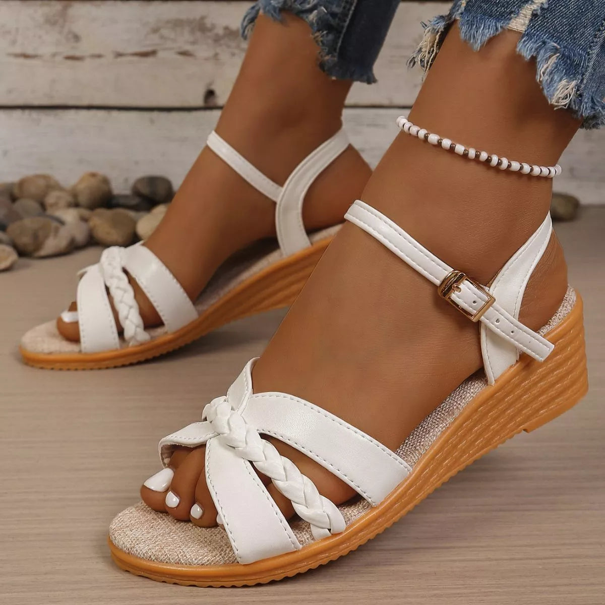 Wedge Sandals Open Toe