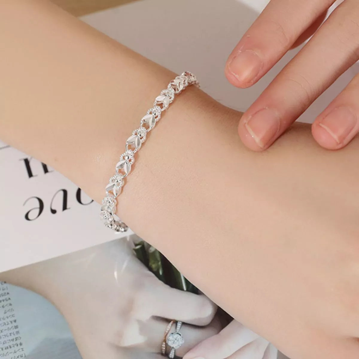 Bracelet Chaîne Argent Sterling 925