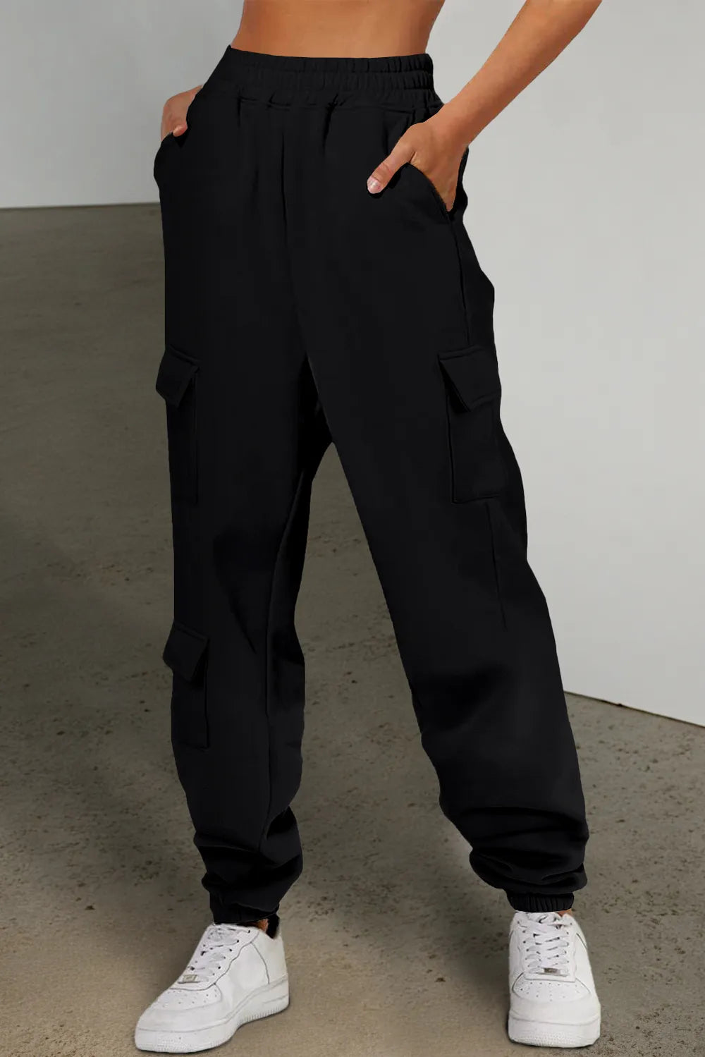 Jogging de Sport Taille Élastique Poches