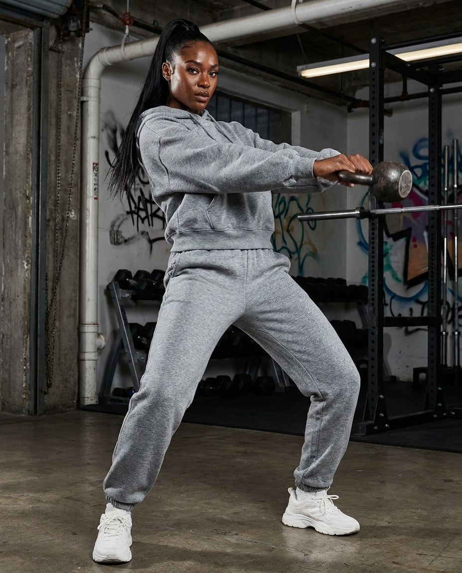 Ensemble Sport Capuche mannequin