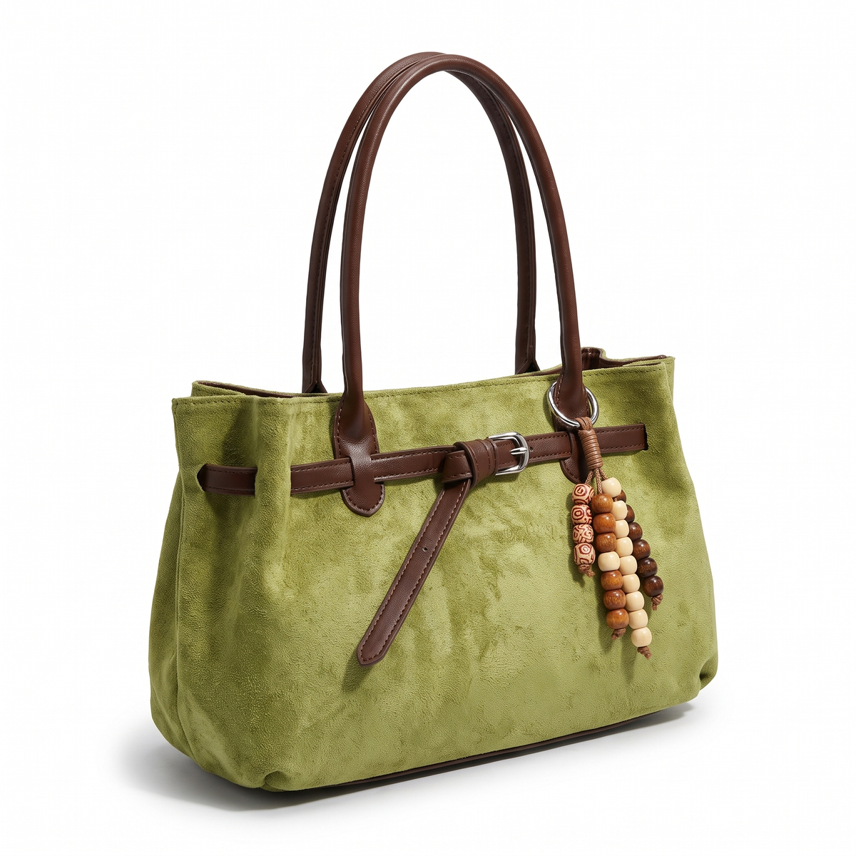 Sac Tote Vintage en Daim