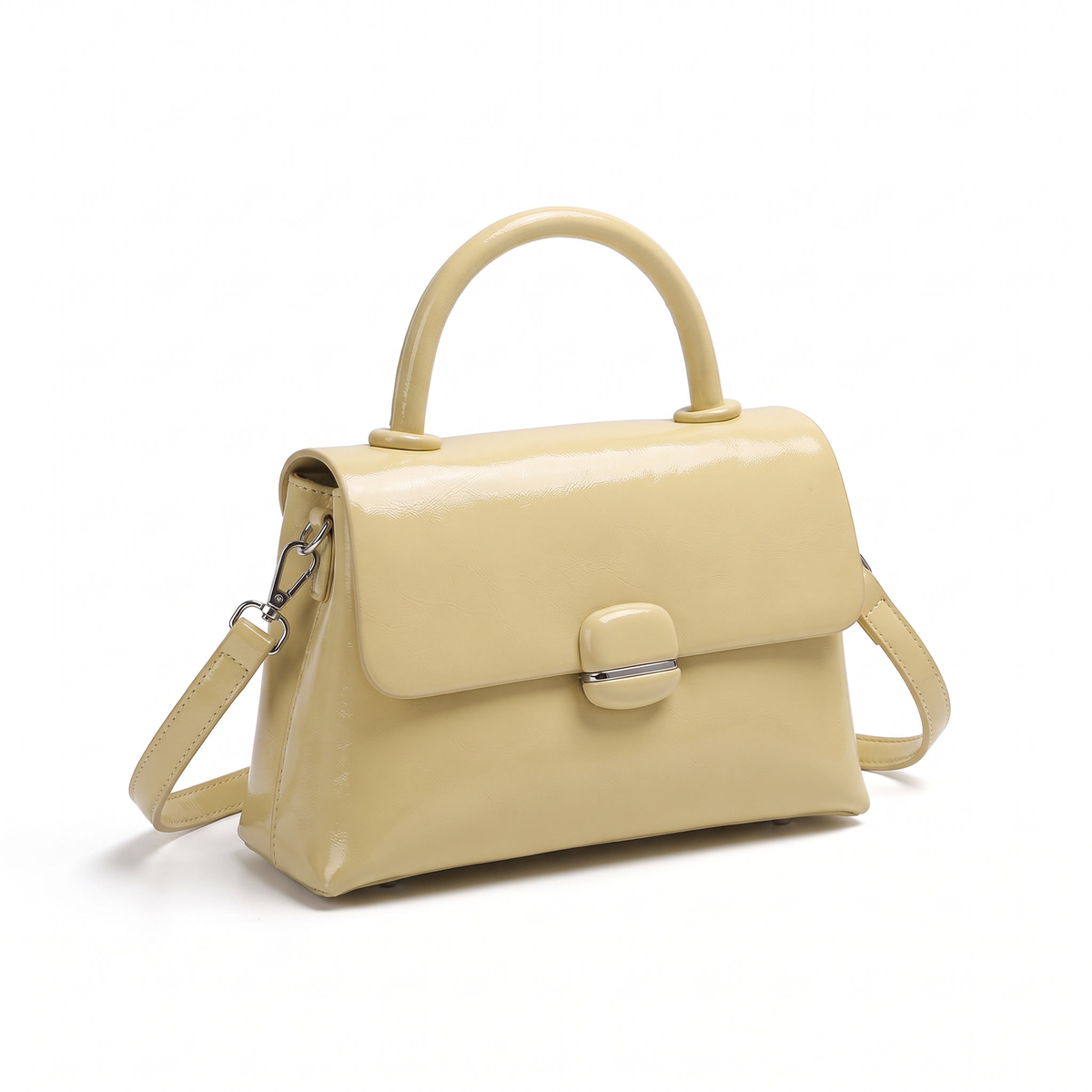 Sac Bandoulière à Poignée – Jaune
