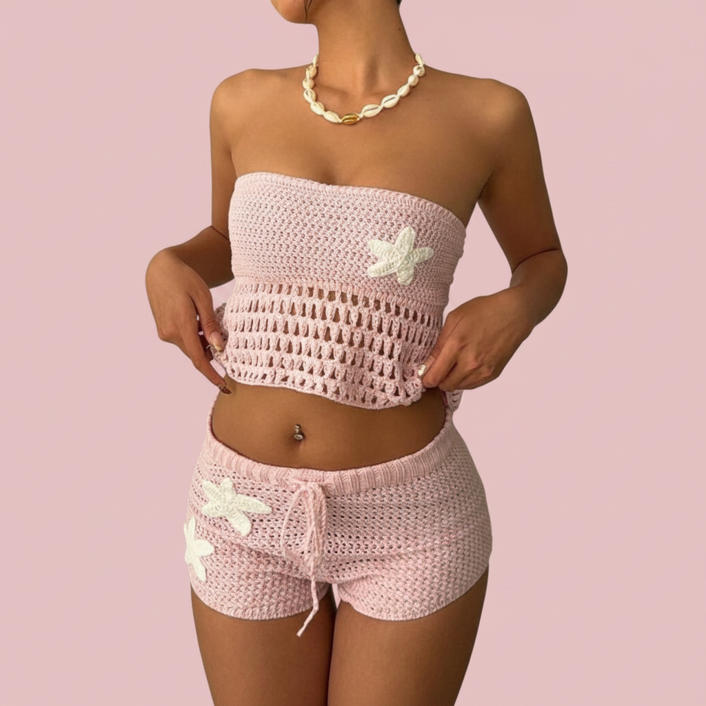 Image 5 – Fond rose pastel
