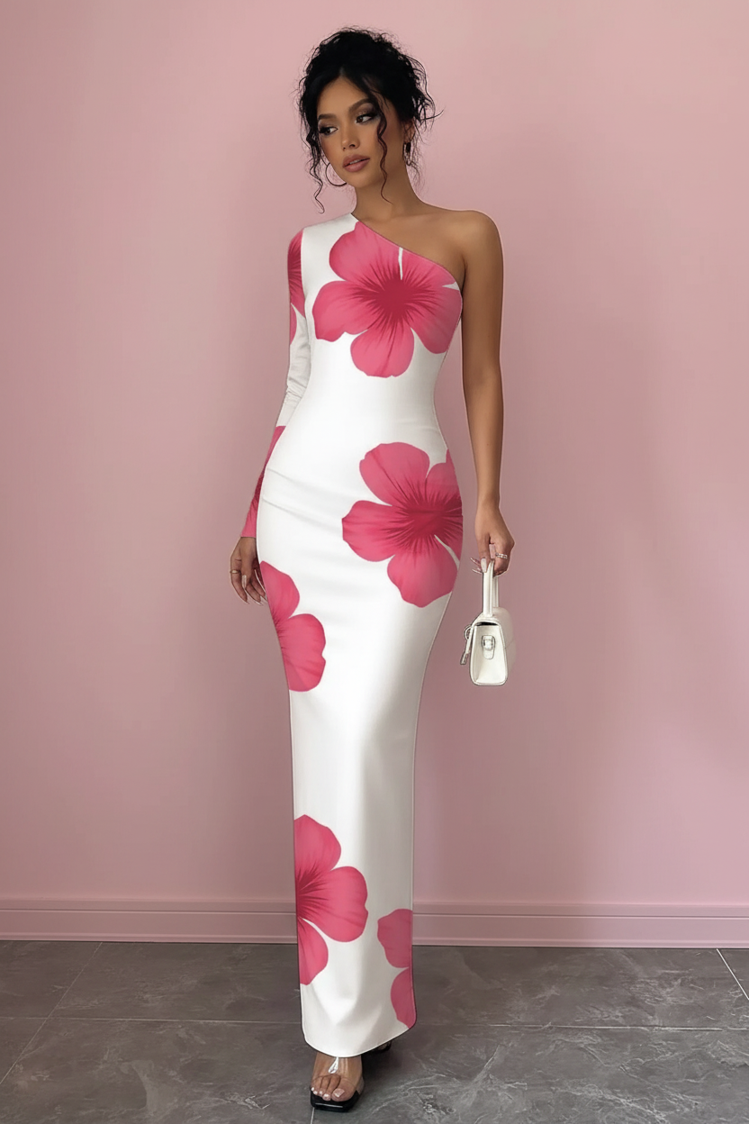 Robe Pink - Mannequin Moyen-Orientale - Face