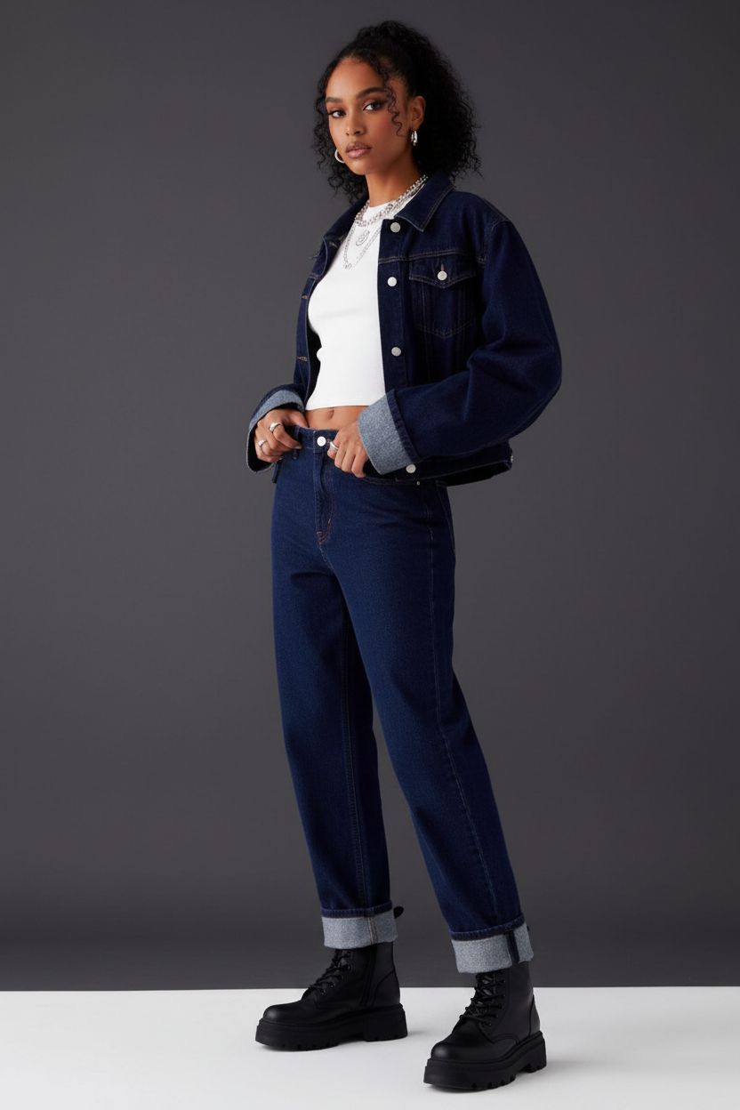 Mannequin Dark Blue - 3/4