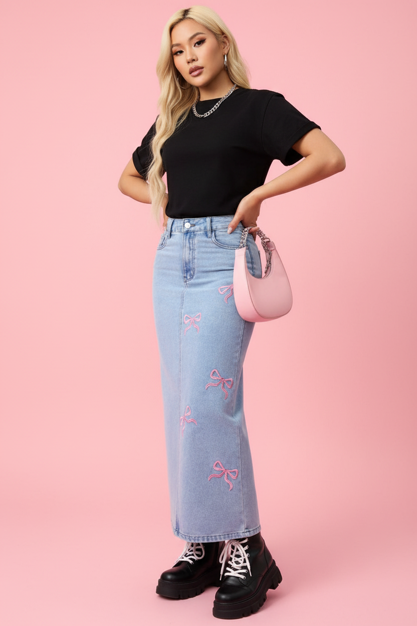 Jupe Maxi - Vue 3/4