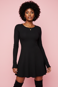 Mini Dress Black - Mannequin Afro - Face