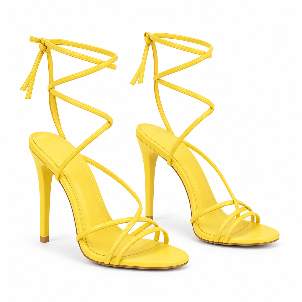 Sandales Stiletto Brides Croisées