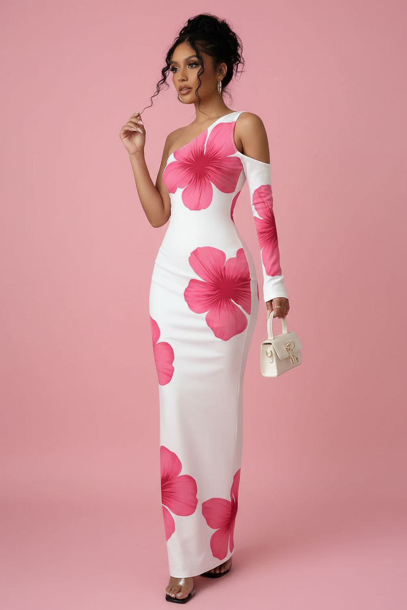 Robe Pink - Mannequin Afro - 3/4