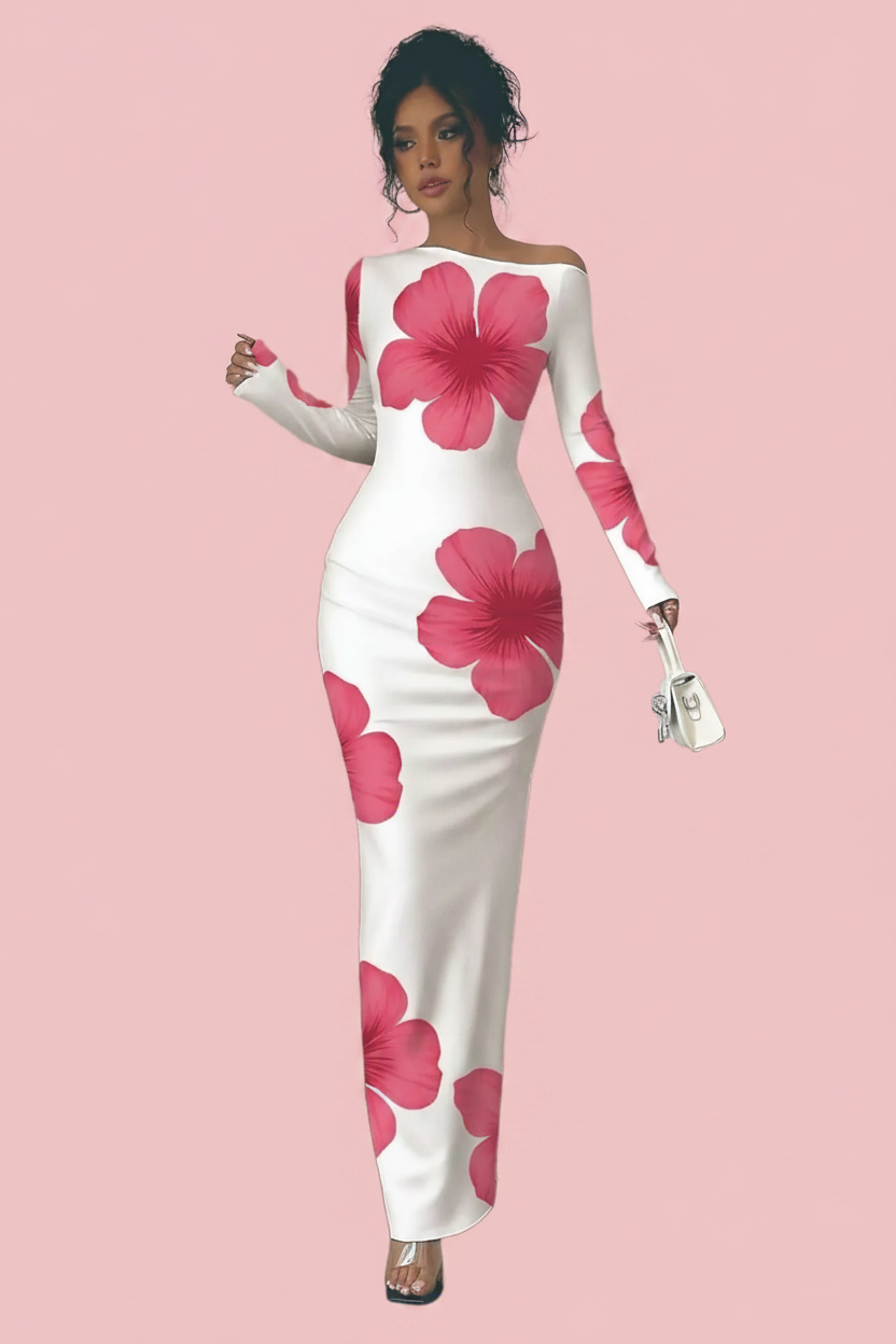 Robe Pink - Fond rose