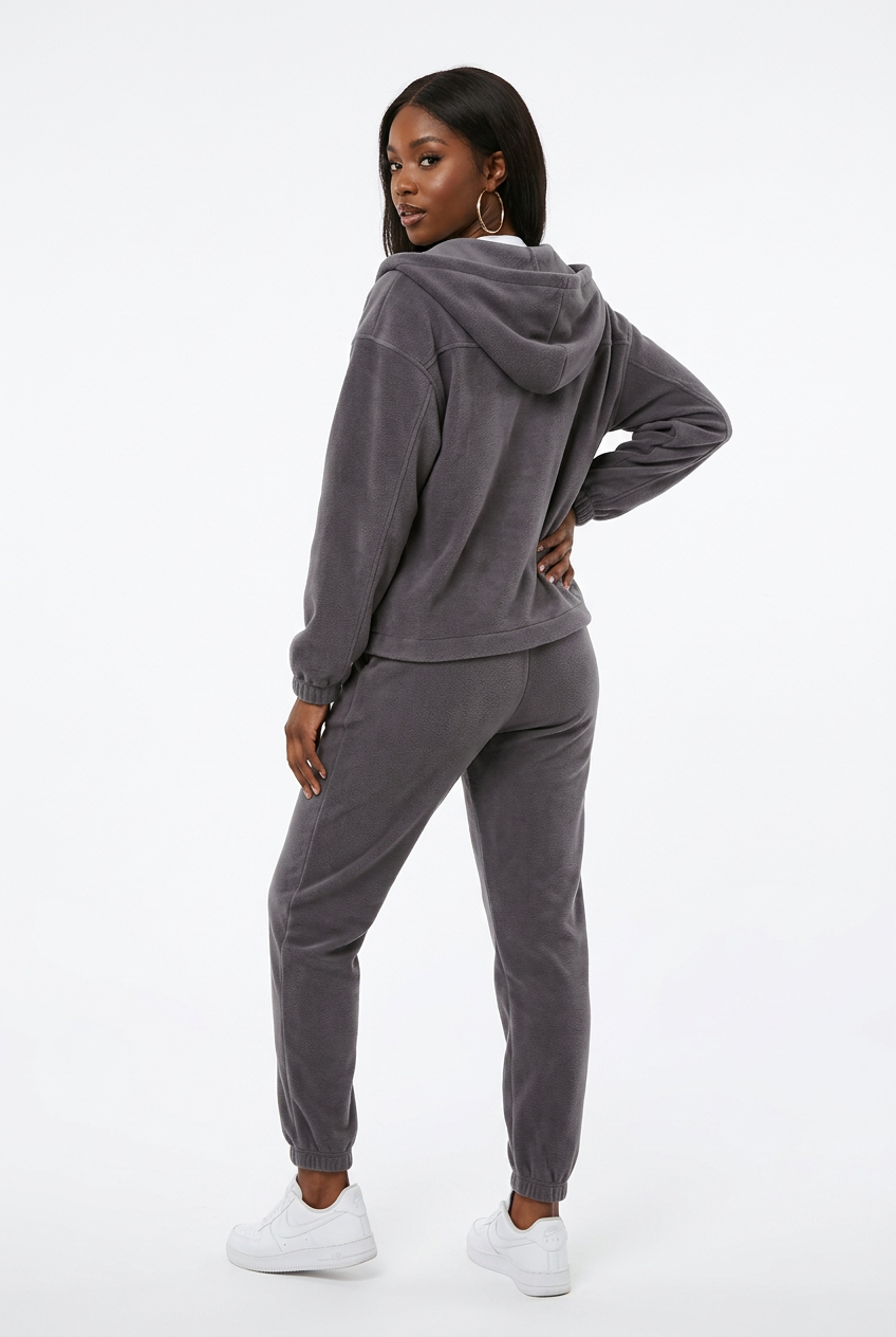 Ensemble Sweat Zippé à Capuche et Jogging