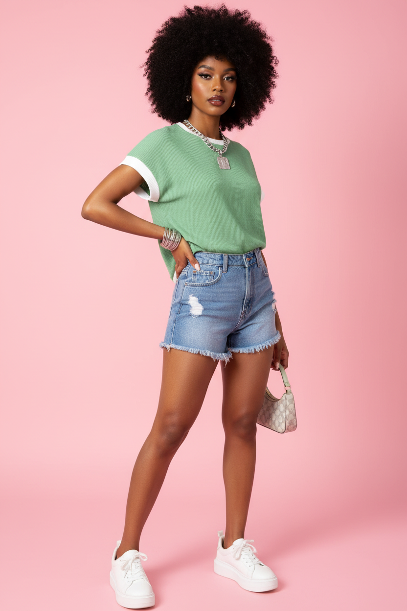 Light Green - 3/4