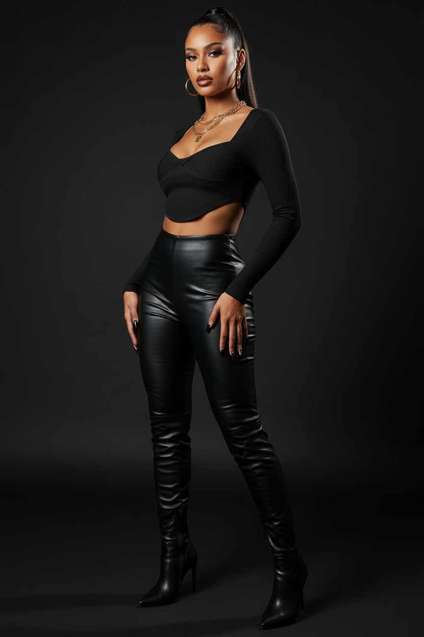 Mannequin Black 3/4