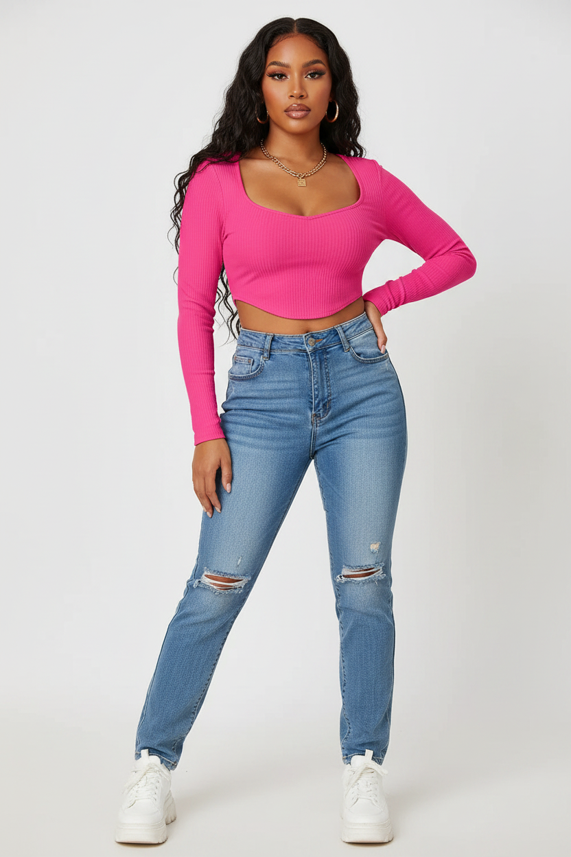 Mannequin Hot Pink face