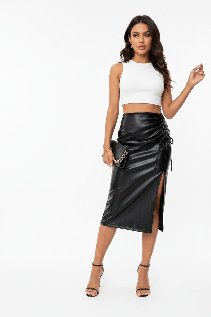 Mannequin Jupe Midi Black