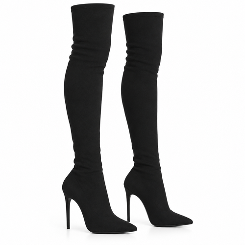 Paire de bottes noires